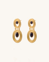 ZULÚ DOUBLE STONE STUDS